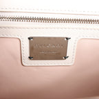 BVLGARI Serpenti Leather Chain Shoulder Bag in White