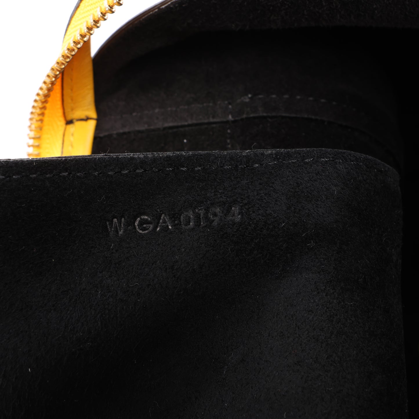 CELINE Smooth Calfskin Mini Belt Bag 2Way Handbag in Yellow