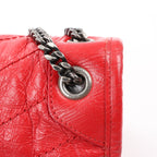Saint Laurent Paris Niki Baby Leather Chain Shoulder Bag Red 533037