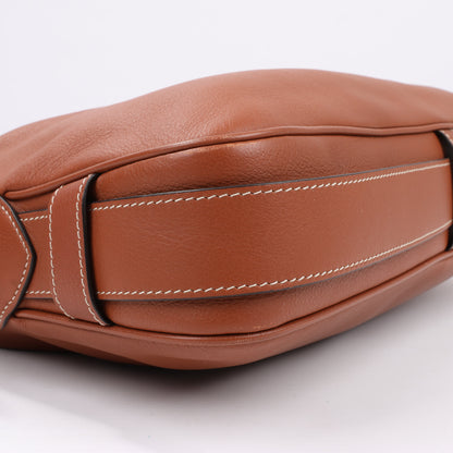 CELINE Supple Calfskin Medium Romy Shoulder Bag in Brown