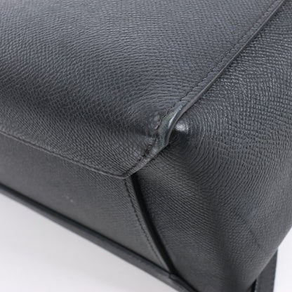 CELINE Belt Bag Grained Calfskin Micro 2Way Handbag in Black