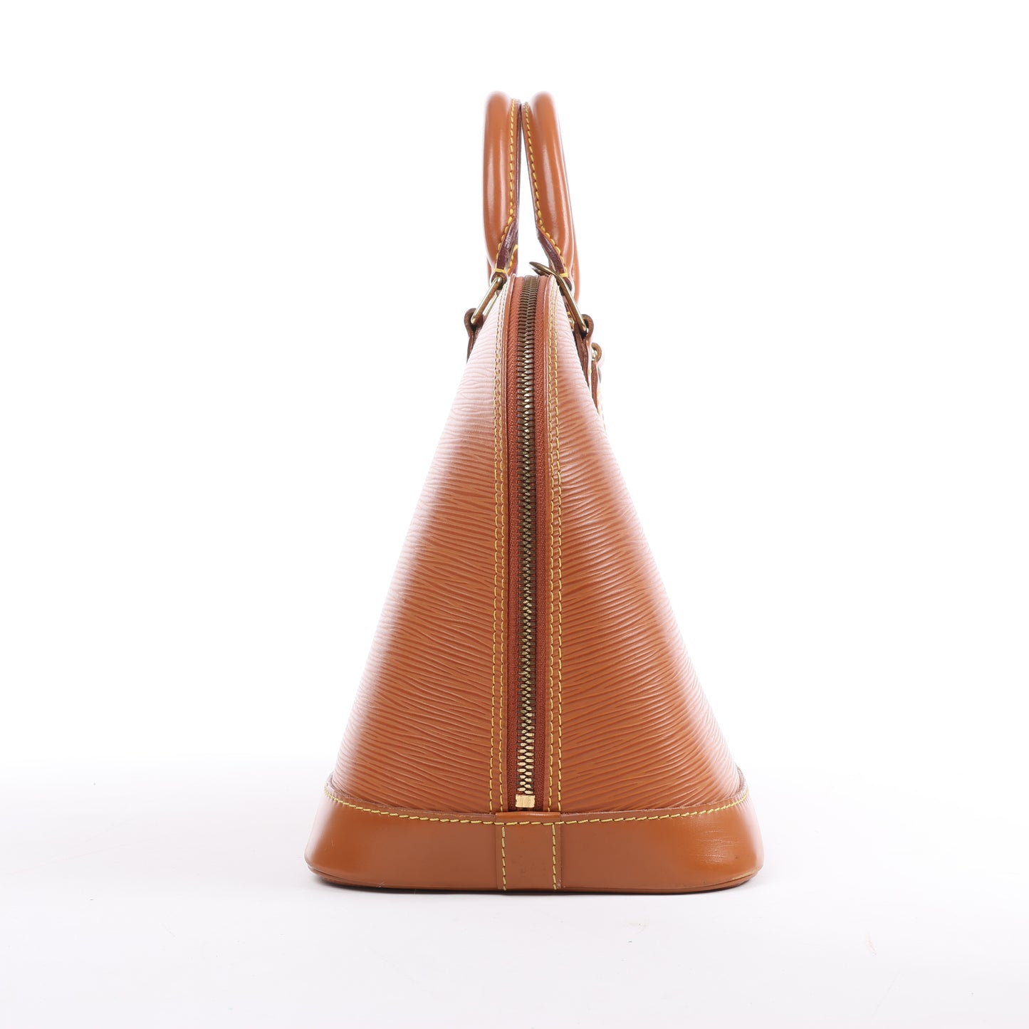 Louis Vuitton Epi Leather Alma Handbag in Brown