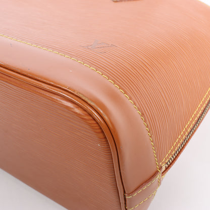 Louis Vuitton Epi Leather Alma Handbag in Brown