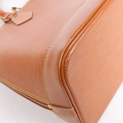 Louis Vuitton Epi Leather Alma Handbag in Brown
