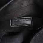 Saint Laurent Paris Amalia Leather Suede Shoulder bag in Black