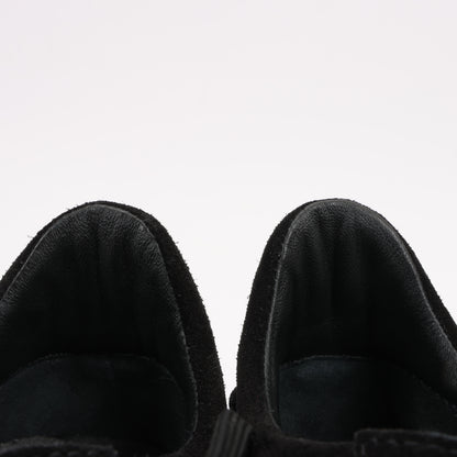Baskets CHANEL Camelia Lace x Suede en noir G34815, pointure 37