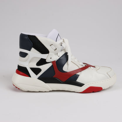 Valentino Garavani Leather High-top Sneakers in Multicolor, Size 44 EU