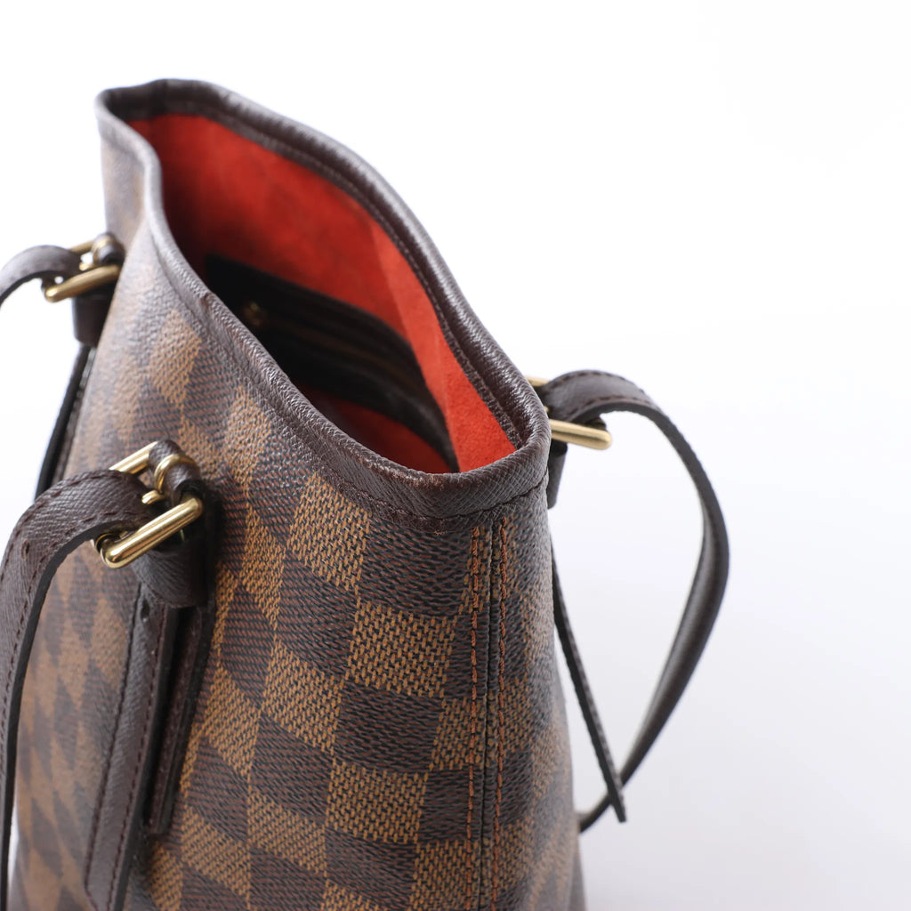 Louis Vuitton Malle Damier Ebene Shoulder Bag in Brown N42240