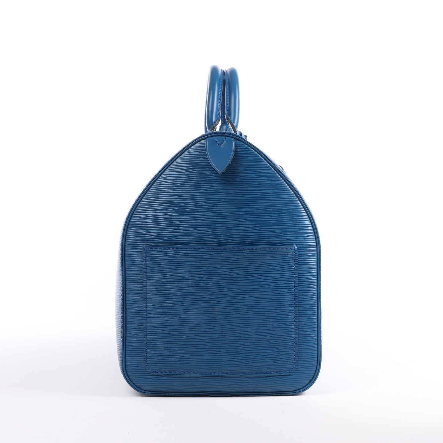 Louis Vuitton Epi Leather Keepall 45 Travel Bag in Blue M42975