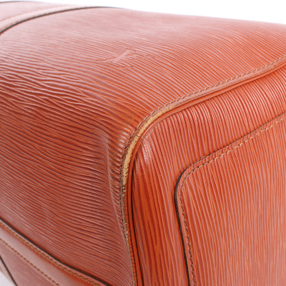 Sac de voyage Keepall 45 en cuir épi Louis Vuitton marron M42978