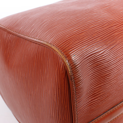 Sac de voyage Keepall 45 en cuir épi Louis Vuitton marron M42978