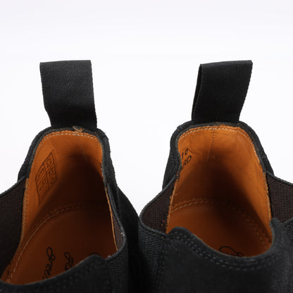 Bottes Jalan Sriwijaya en daim noir à soufflets latéraux, pointure 38, 99010