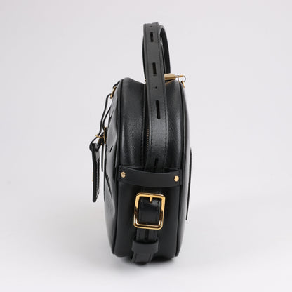 Louis Vuitton Boite Chapeau Souple Vernis Leather Crossbody Bag in Black M53999