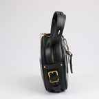 Louis Vuitton Boite Chapeau Souple Vernis Leather Crossbody Bag in Black M53999