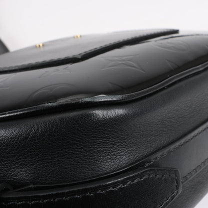 Louis Vuitton Boite Chapeau Souple Vernis Leather Crossbody Bag in Black M53999