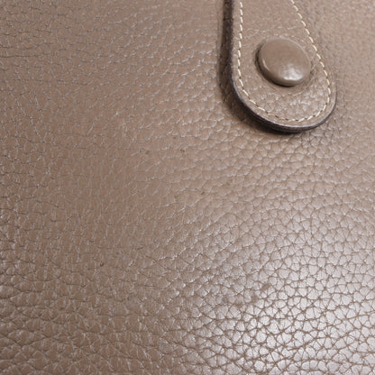 Hermès Evelyne 1 29 PM Taurillon Clemence Taupe Silver Metal Fittings L: 2008