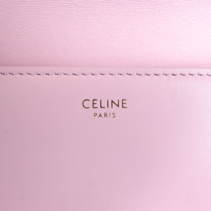 Celine Triomphe Smooth Leather Small Shoulder Bag in Pink