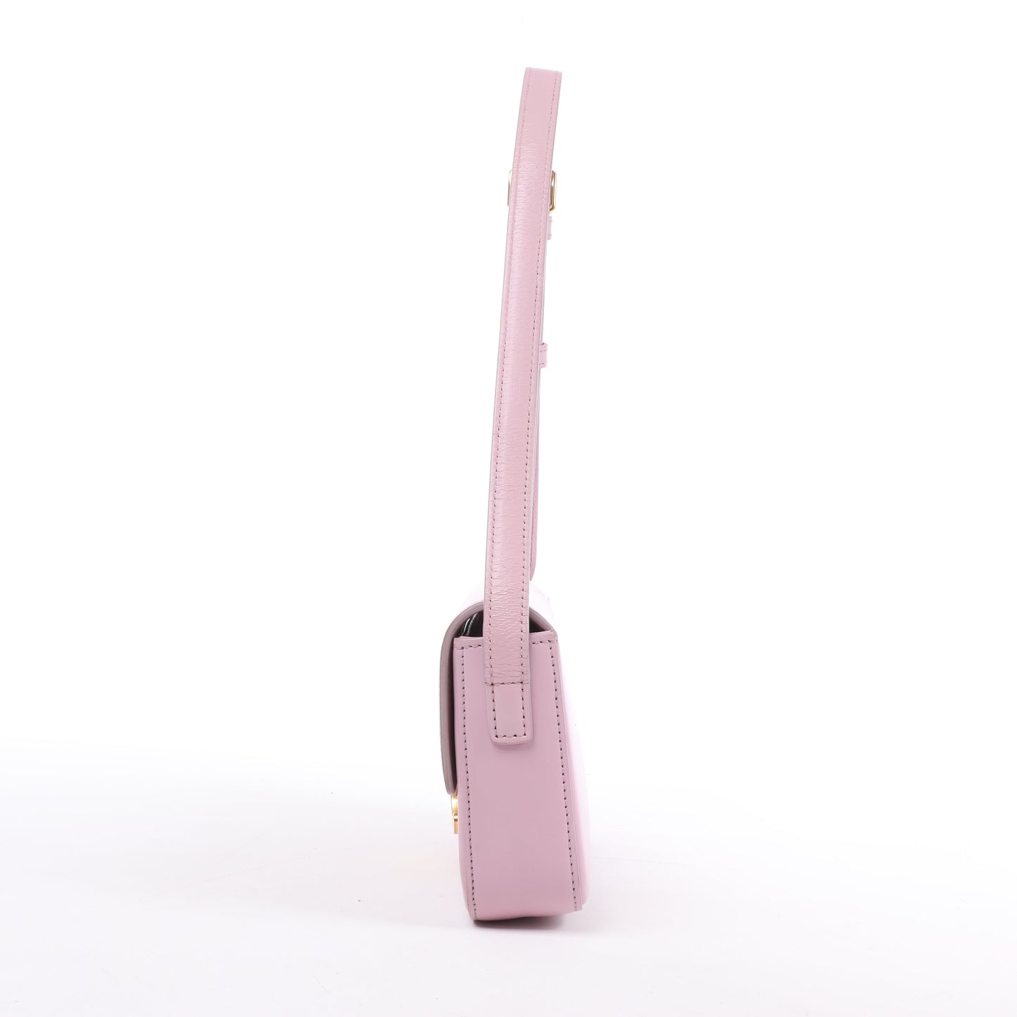 Celine Triomphe Smooth Leather Small Shoulder Bag in Pink