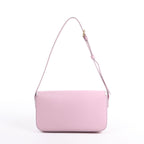 Celine Triomphe Smooth Leather Small Shoulder Bag in Pink