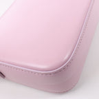 Celine Triomphe Smooth Leather Small Shoulder Bag in Pink