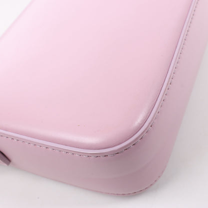 Celine Triomphe Smooth Leather Small Shoulder Bag in Pink