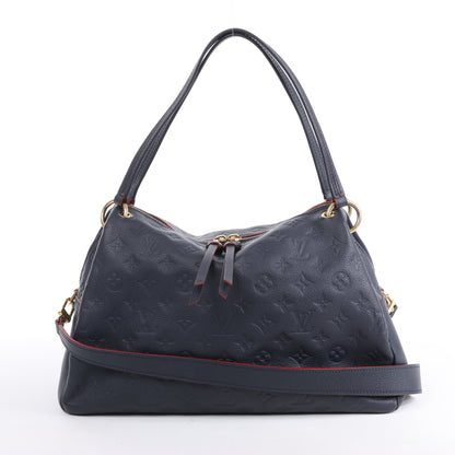 Louis Vuitton Monogram Empreinte Ponthieu Umhängetasche in Marineblau