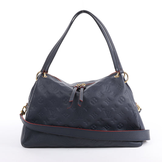 Louis Vuitton Monogram Empreinte Ponthieu Umhängetasche in Marineblau