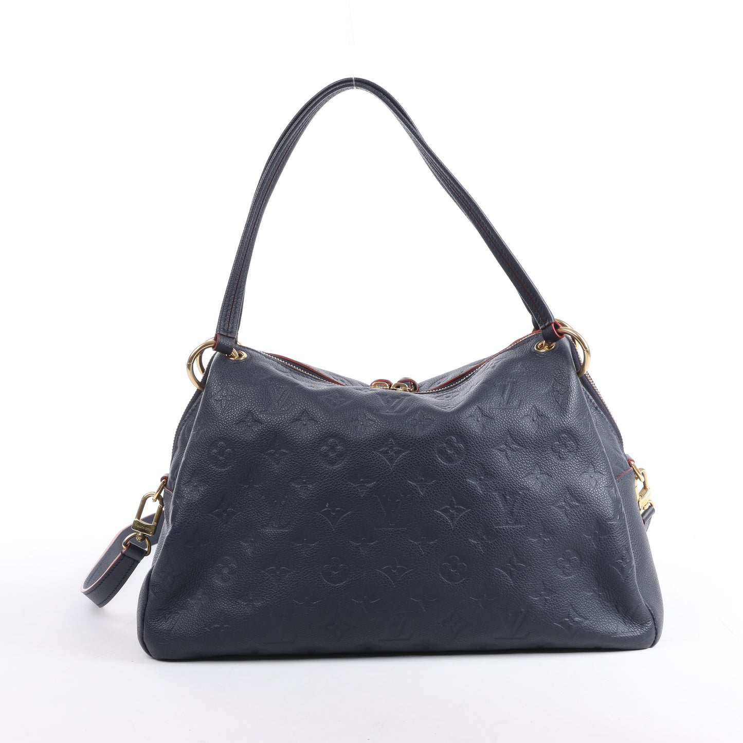 Louis Vuitton Monogram Empreinte Ponthieu Umhängetasche in Marineblau