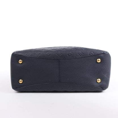 Louis Vuitton Monogram Empreinte Ponthieu Shoulder Bag in Navy