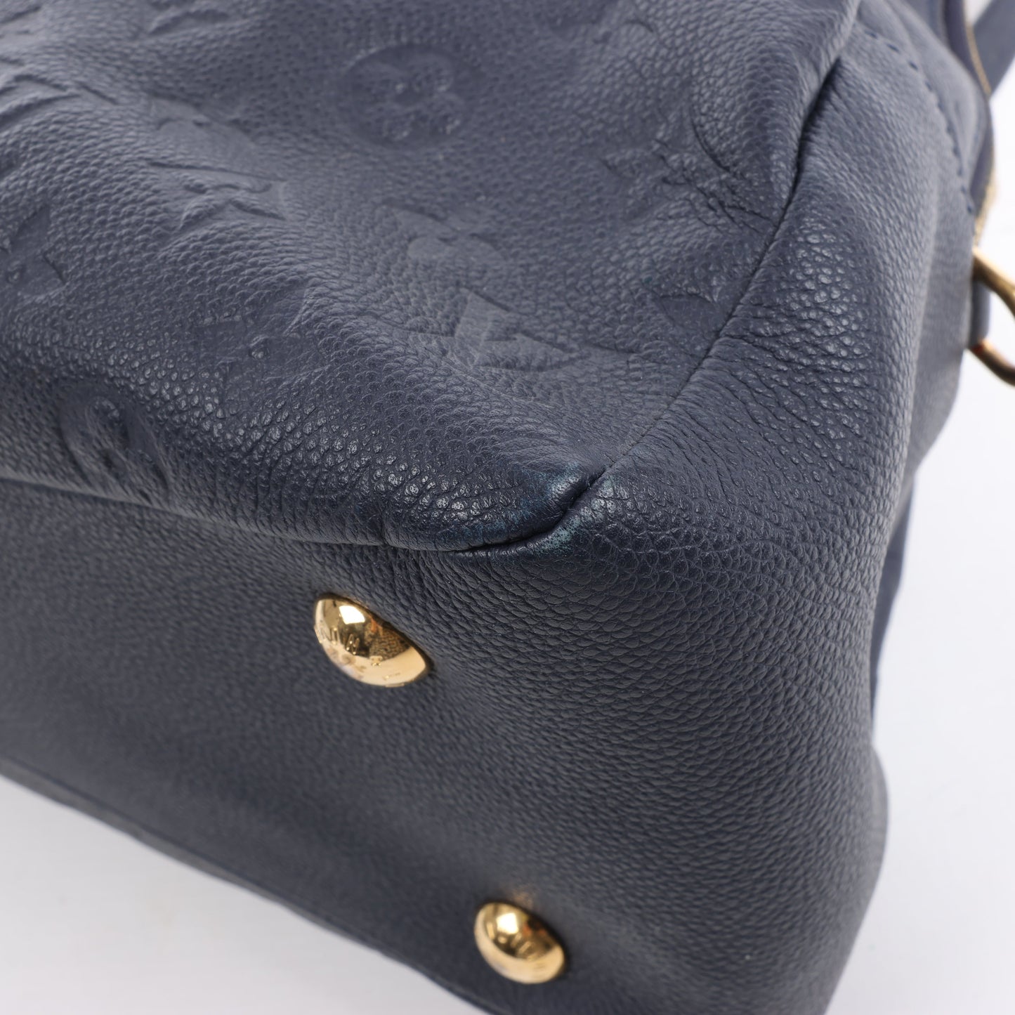 Louis Vuitton Monogram Empreinte Ponthieu Umhängetasche in Marineblau