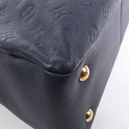 Louis Vuitton Monogram Empreinte Ponthieu Shoulder Bag in Navy