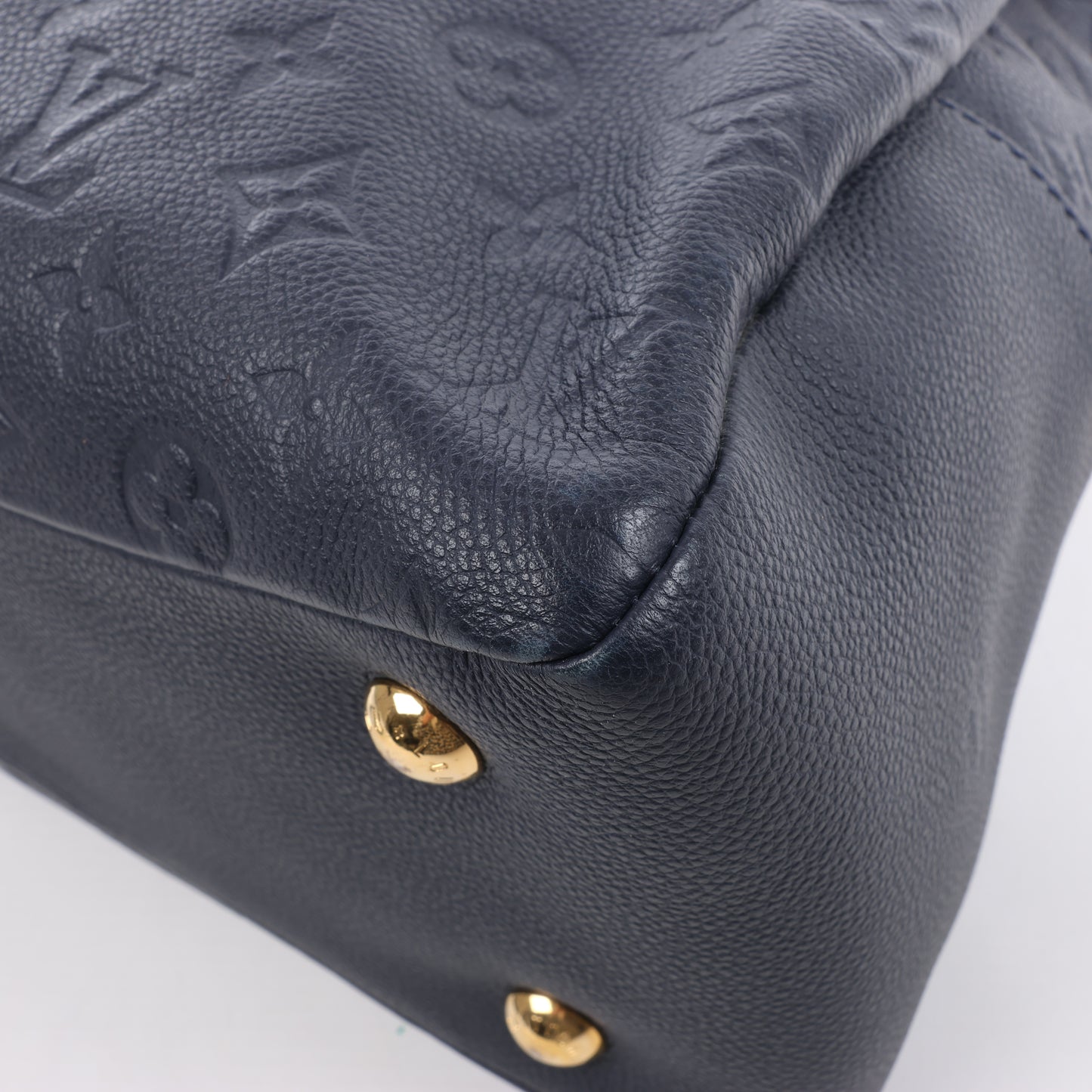 Louis Vuitton Monogram Empreinte Ponthieu Shoulder Bag in Navy