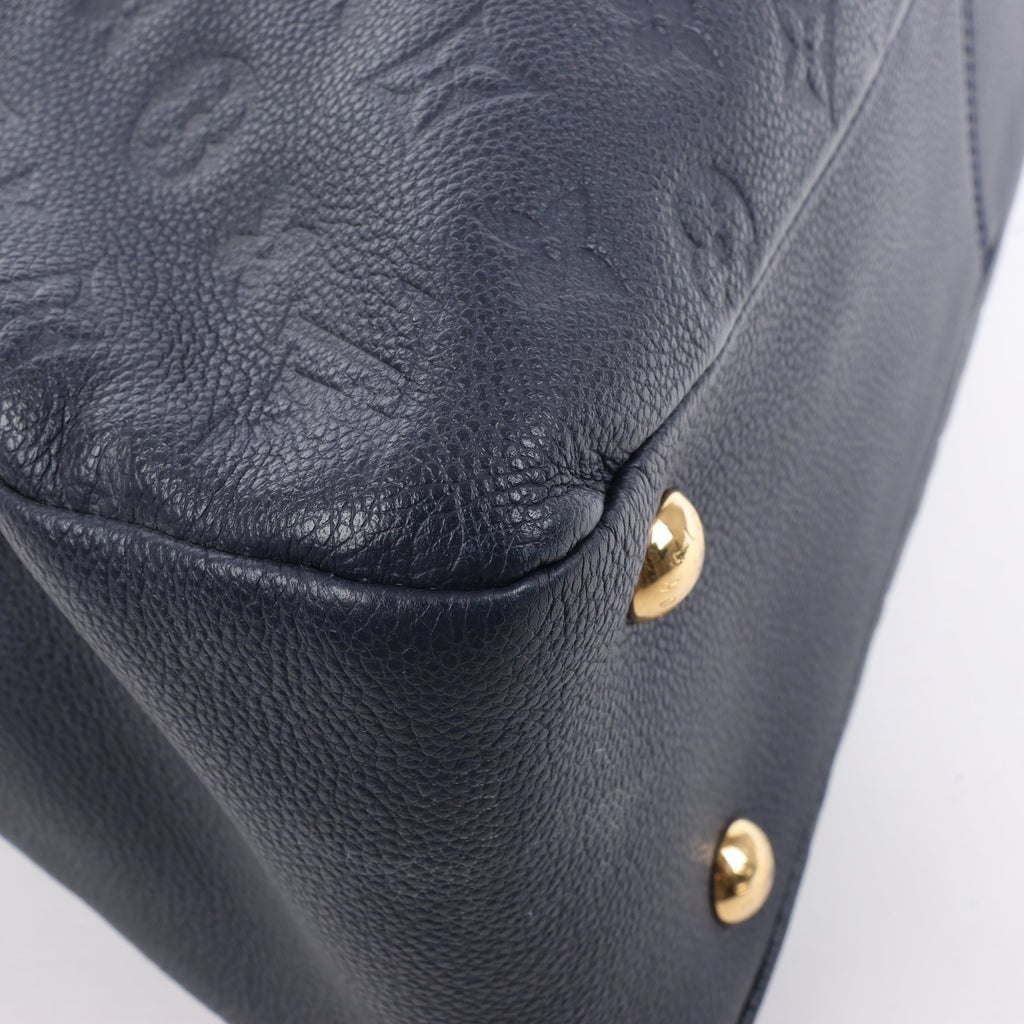 Louis Vuitton Monogram Empreinte Ponthieu Shoulder Bag in Navy