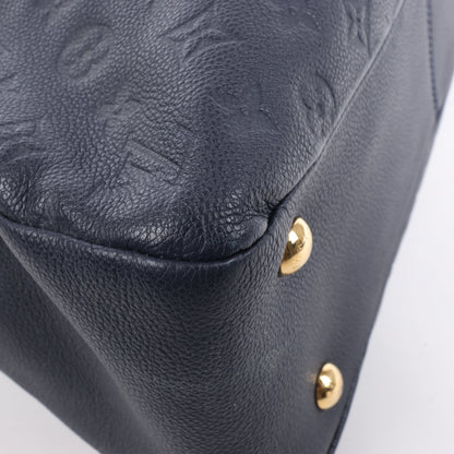 Louis Vuitton Monogram Empreinte Ponthieu Umhängetasche in Marineblau
