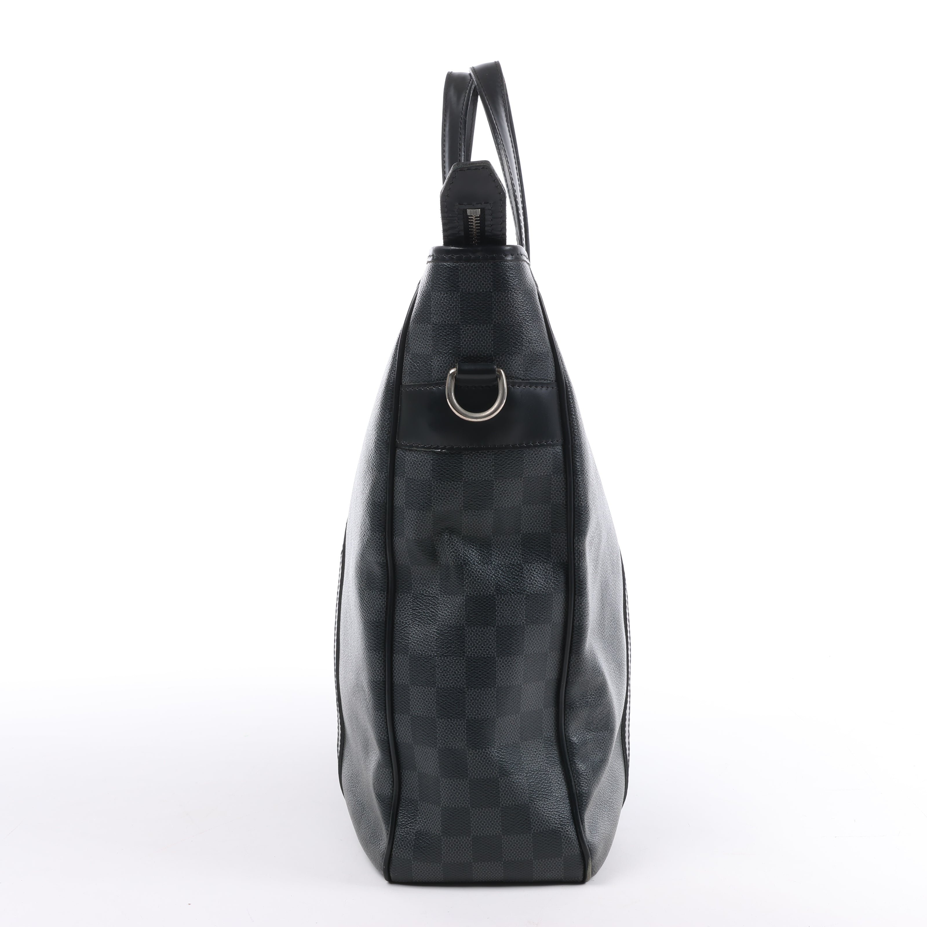 Louis Vuitton Damier Graphite Tadao Handbag in Black