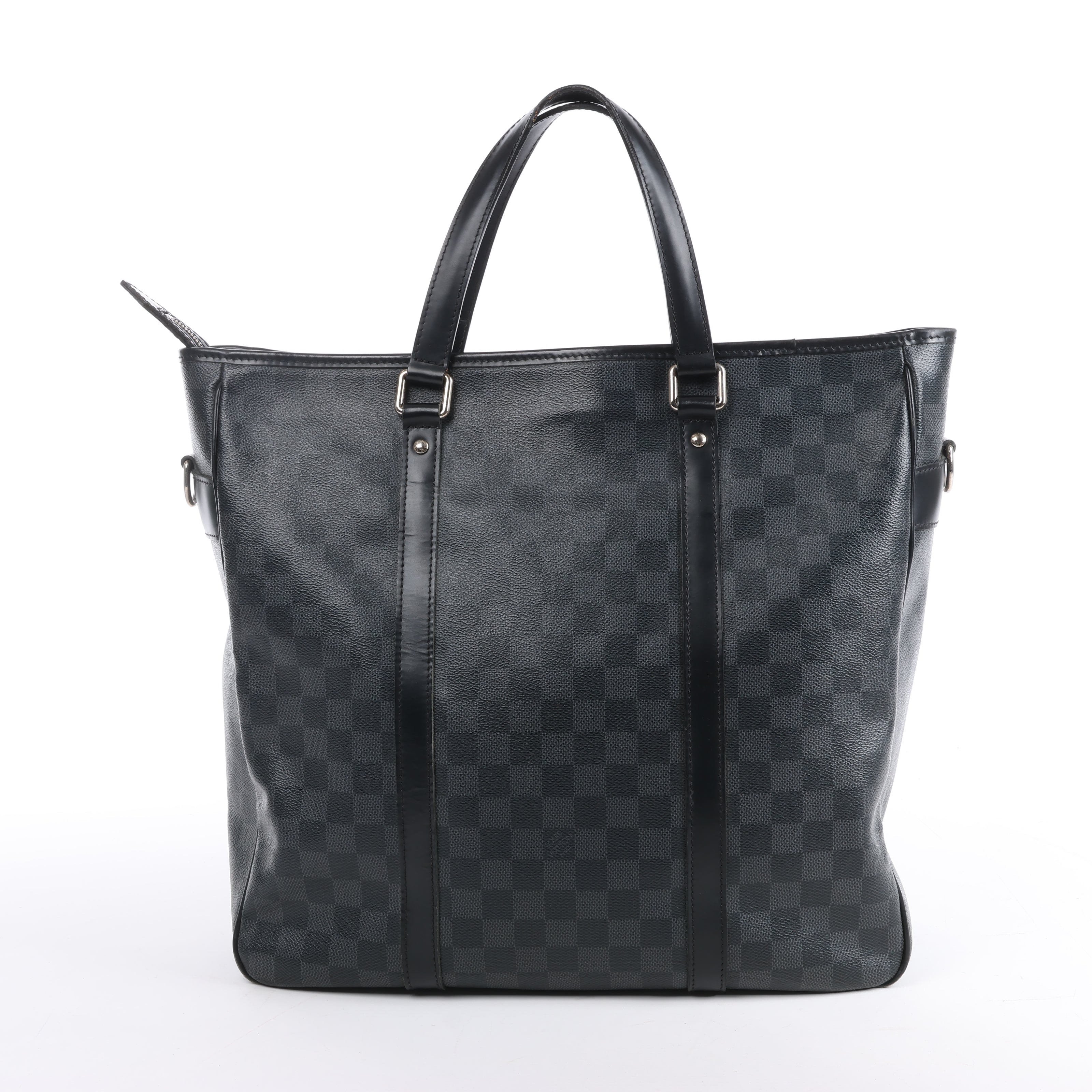 Louis Vuitton Damier Graphite Tadao Handbag in Black