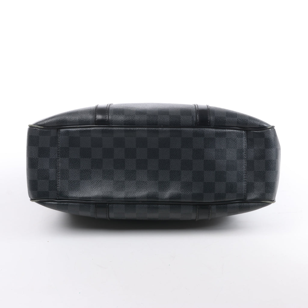 Louis Vuitton Damier Graphite Tadao Handbag in Black