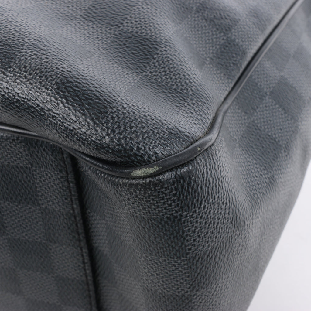 Louis Vuitton Damier Graphite Tadao Handbag in Black