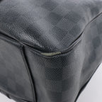 Louis Vuitton Damier Graphite Tadao Handbag in Black