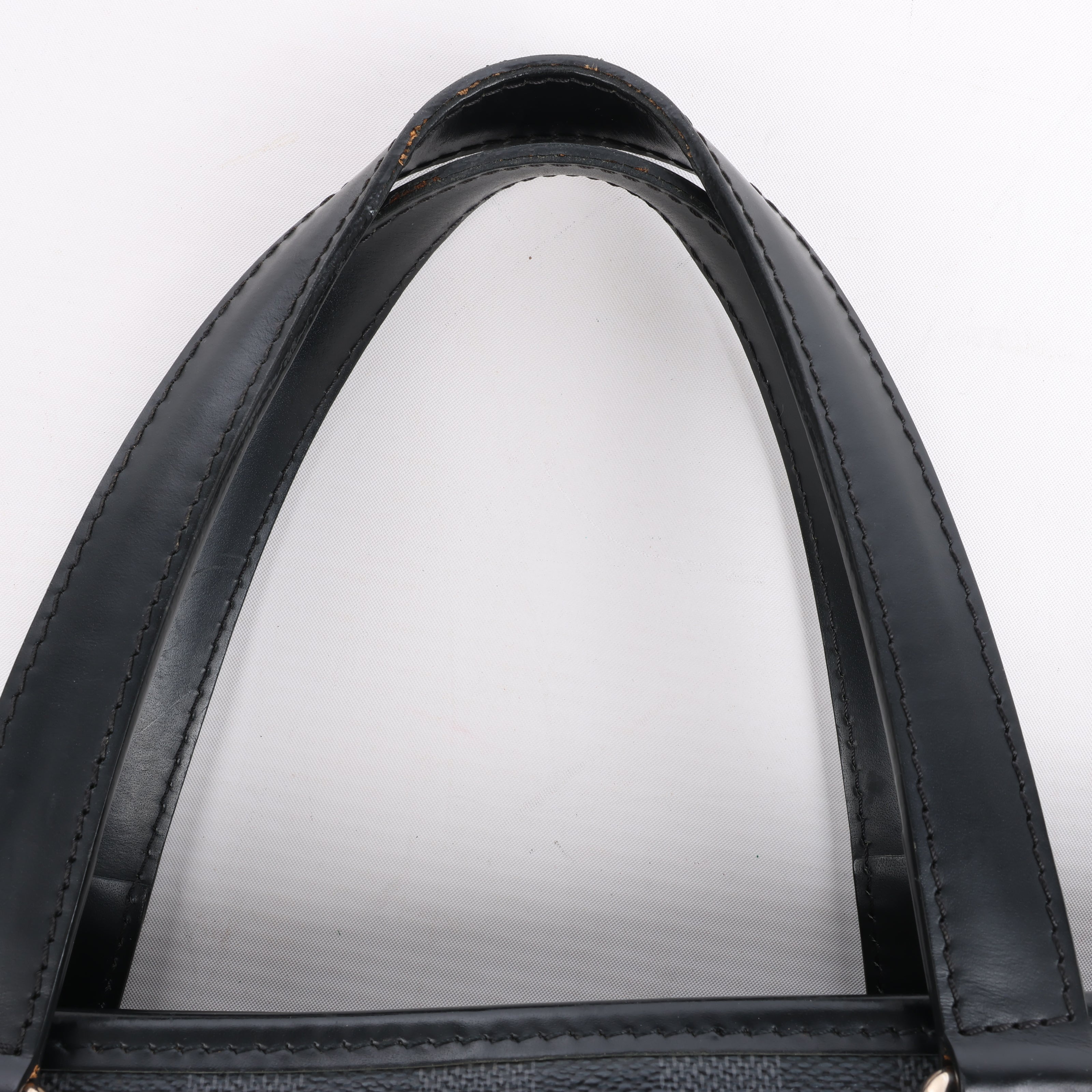 Louis Vuitton Damier Graphite Tadao Handbag in Black