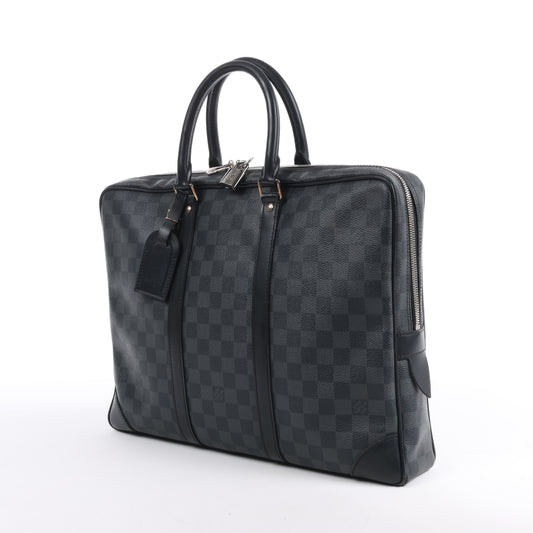 Louis Vuitton Damier Graphite Porte Documents Voyages Sac à main