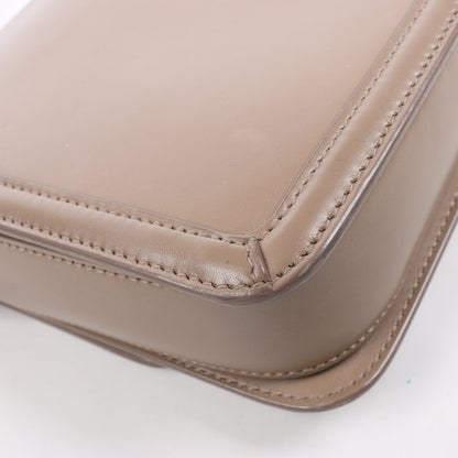 Saint Laurent Paris Solferino Leder-Umhängetasche in Schwarz 711039