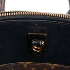 Louis Vuitton LV Logo City Steamer PM Handbag in Beige x Black