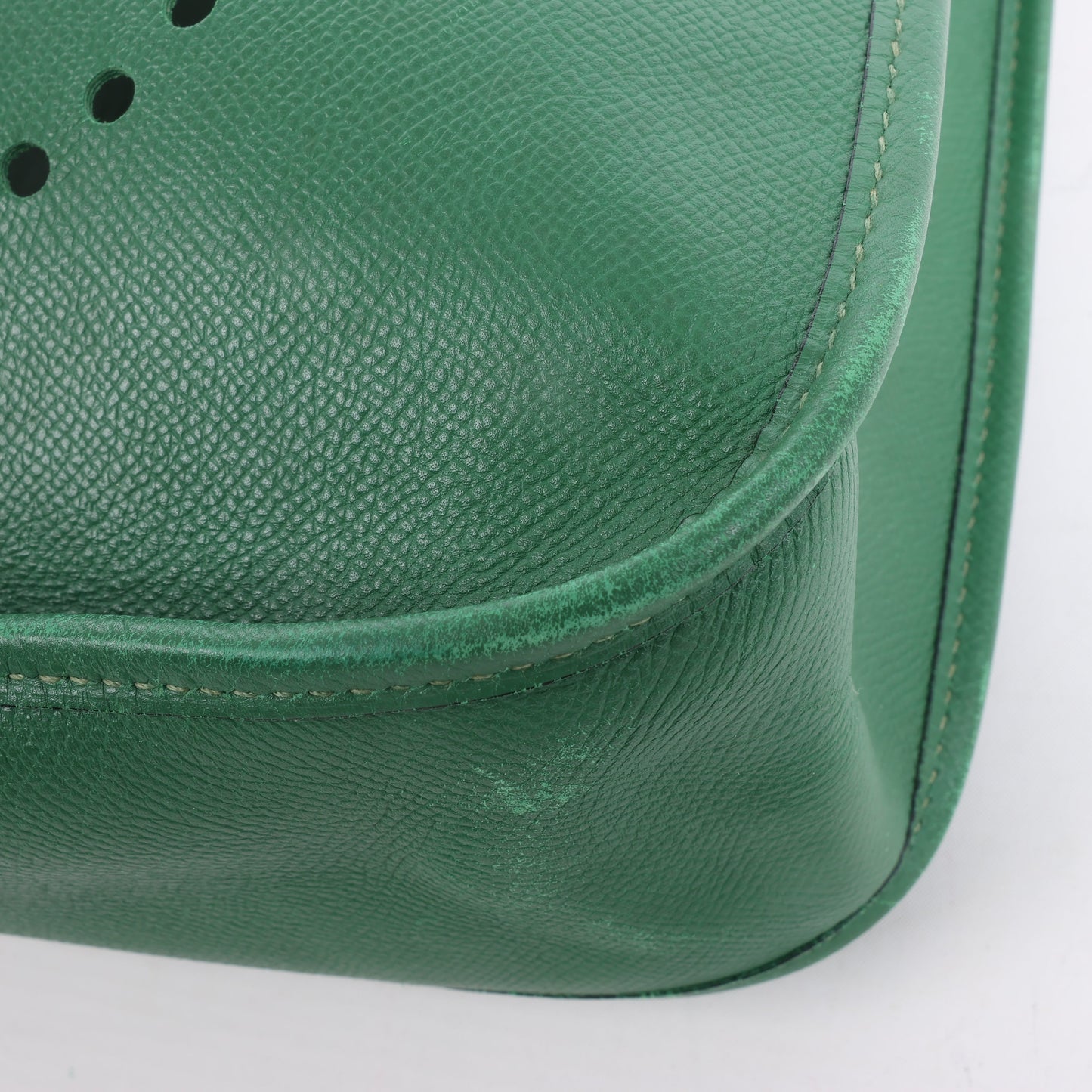 Hermès Evelyne 1 33 GM Cushbell Vert bengale Gold Metal Fittings □B: 1998