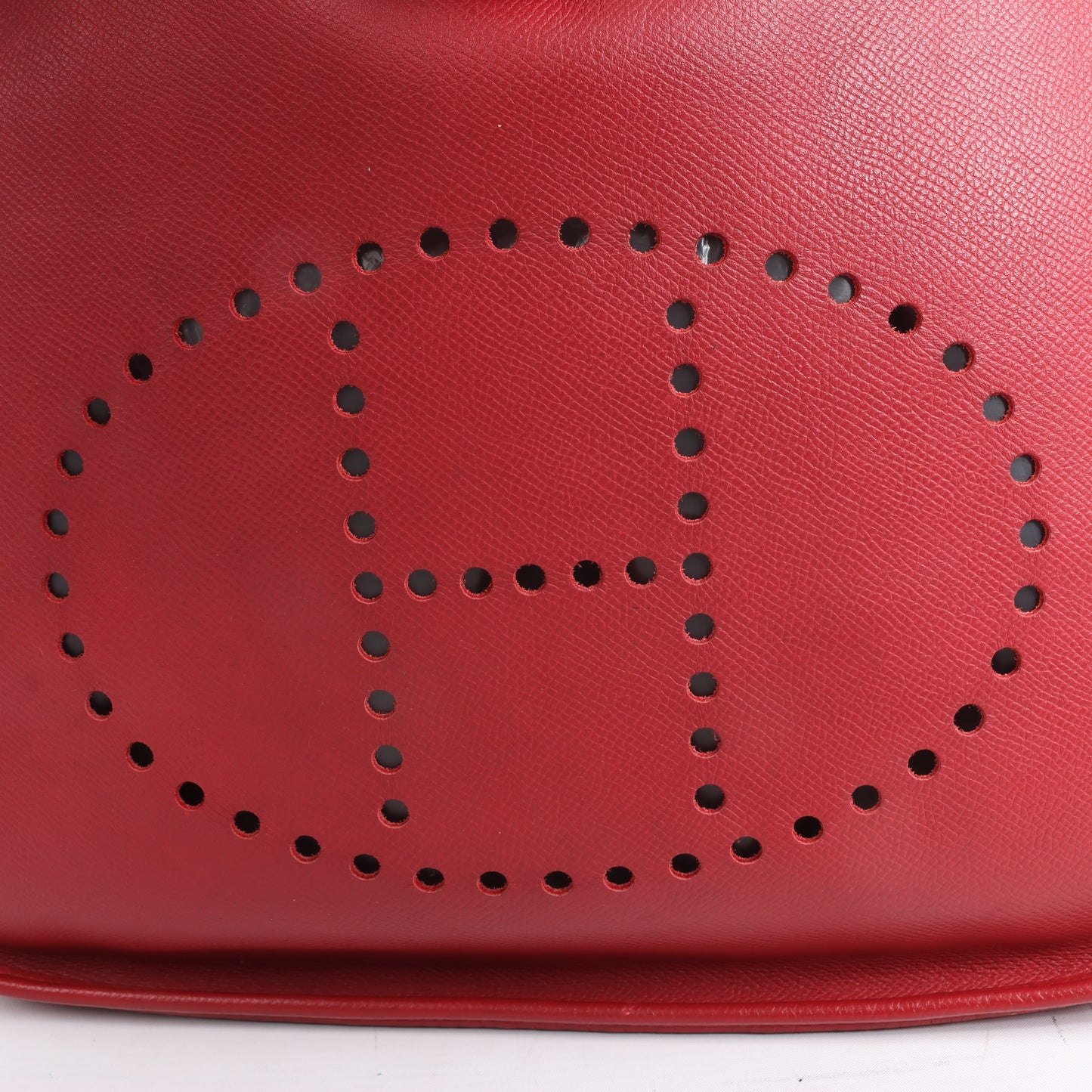 Hermès Evelyne 1 33 GM Cushbell Red Gold Metal Fittings A: 1997