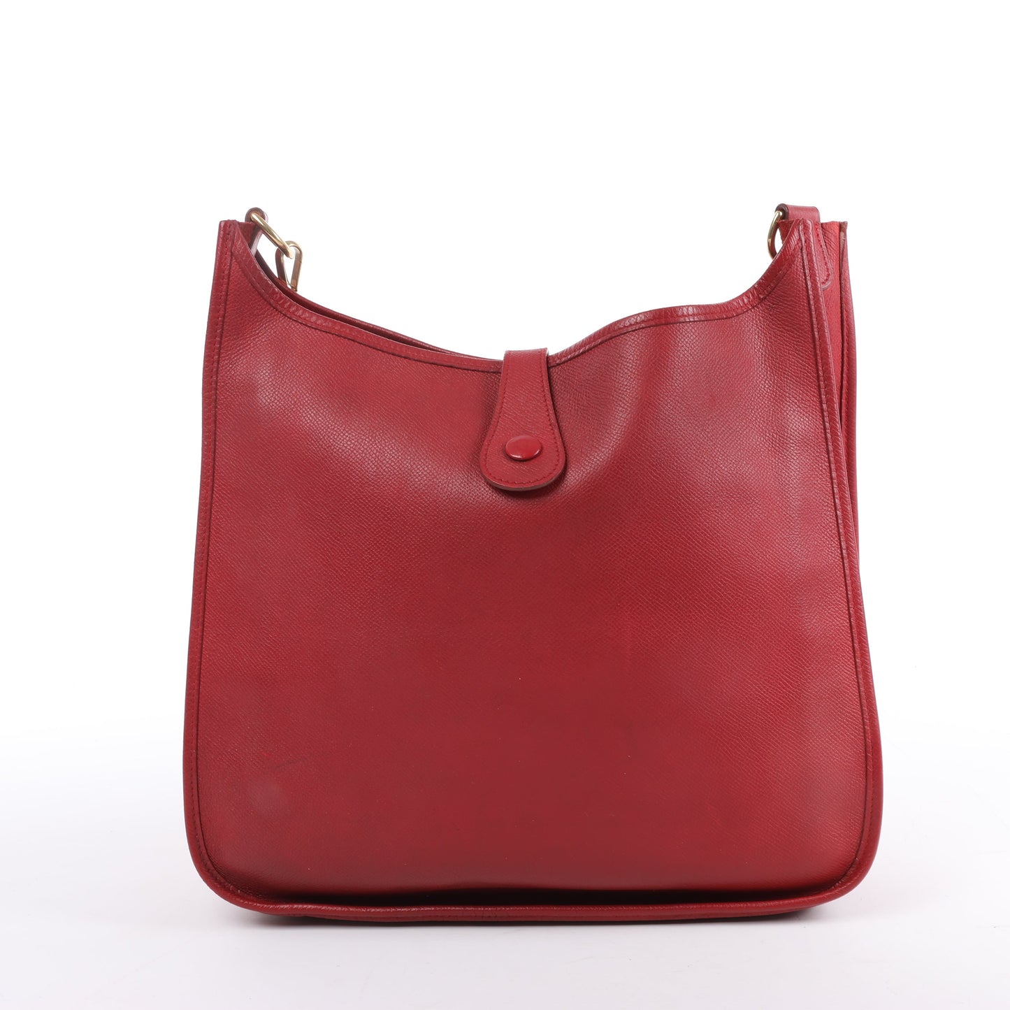 Hermès Evelyne 1 33 GM Cushbell Red Gold Metal Fittings A: 1997