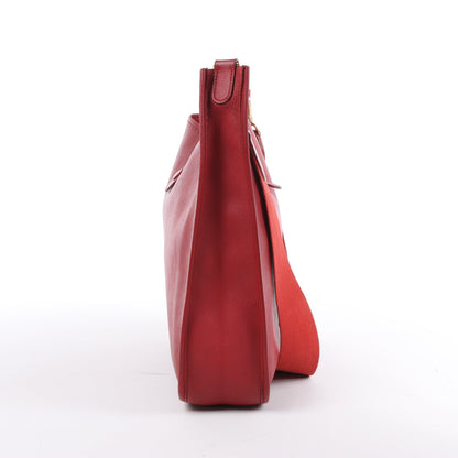 Hermès Evelyne 1 33 GM Cushbell Red Gold Metal Fittings A: 1997