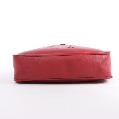 Hermès Evelyne 1 33 GM Cushbell Red Gold Metal Fittings A: 1997