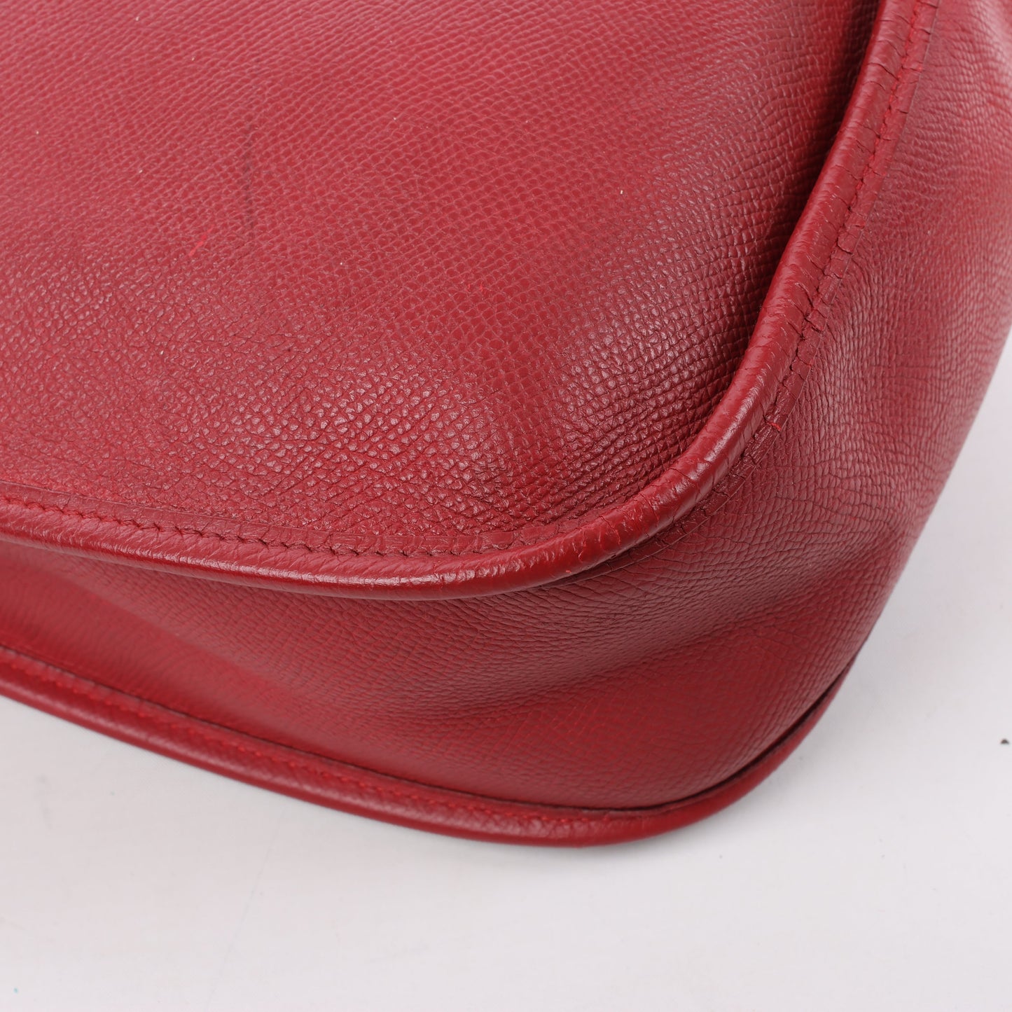 Hermès Evelyne 1 33 GM Cushbell Red Gold Metal Fittings A: 1997