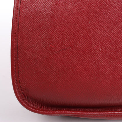 Hermès Evelyne 1 33 GM Cushbell Red Gold Metal Fittings A: 1997